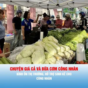 CHUYỆN GIÁ CẢ VÀ BỮA CƠM CÔNG NHÂN