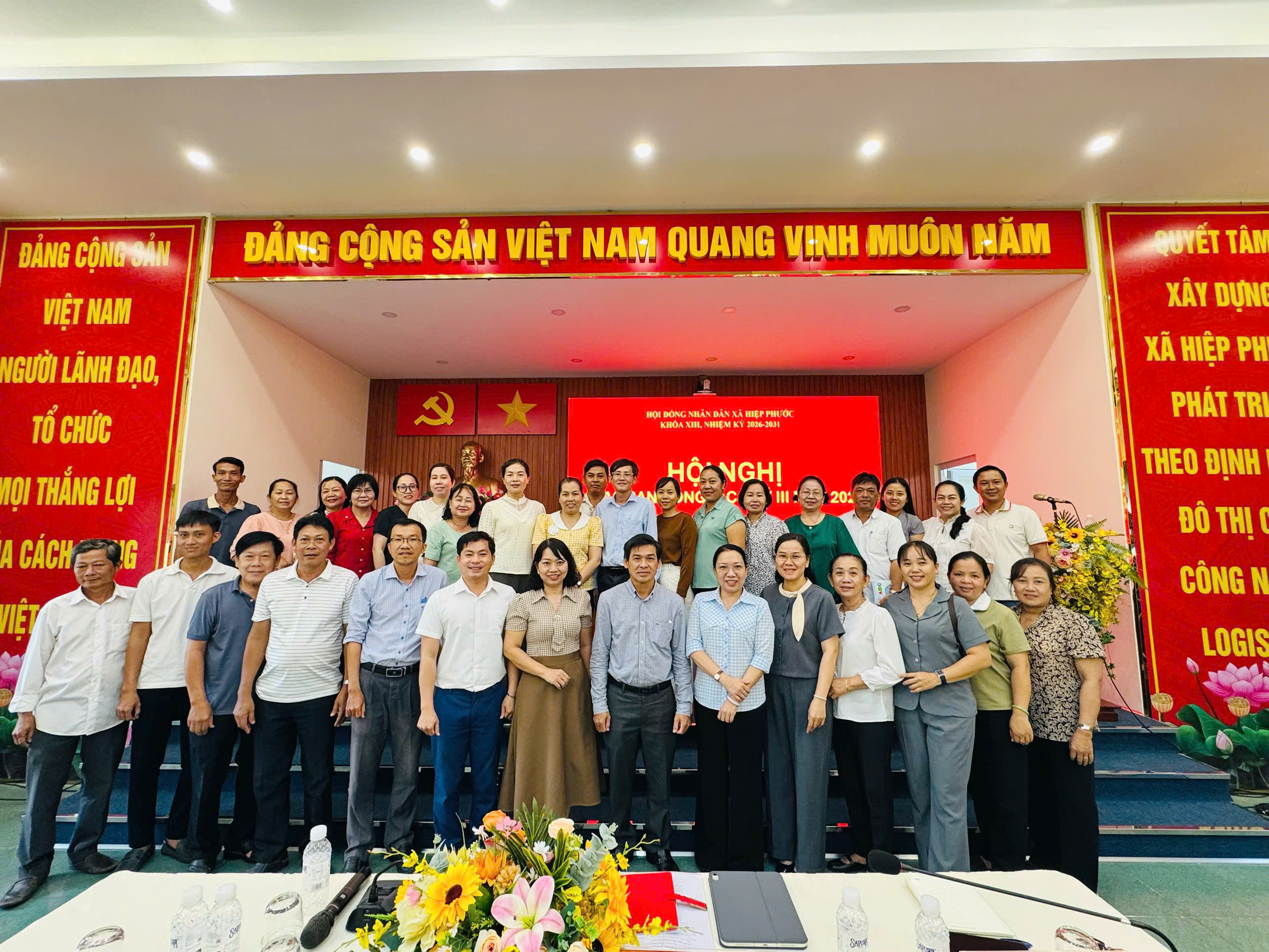 HỘI ĐỒNG NHÂN DÂN XÃ HIỆP PHƯỚC TỔ CHỨC HỘI NGHỊ GIAO CÔNG TÁC QUÝ III NĂM 2026
