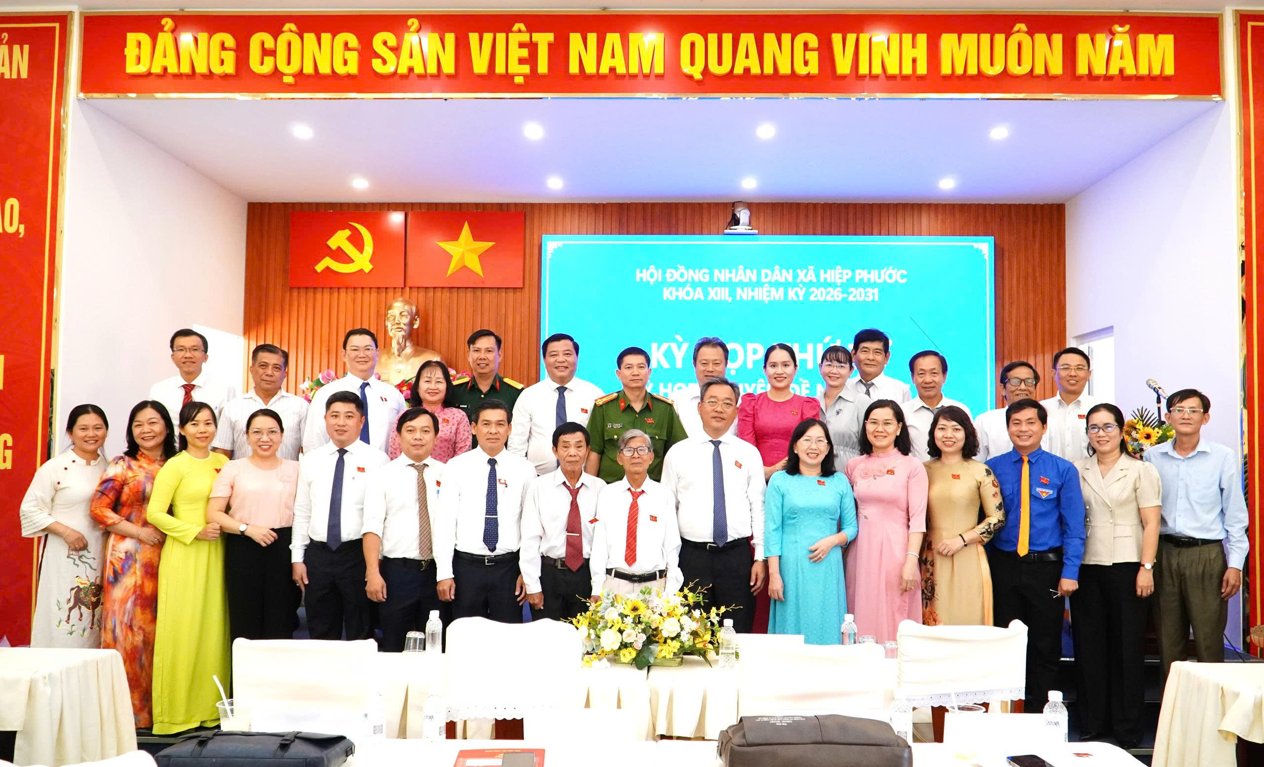 HỘI ĐỒNG NHÂN DÂN XÃ HIỆP PHƯỚC KHÓA XIII, NHIỆM KỲ 2026-2031