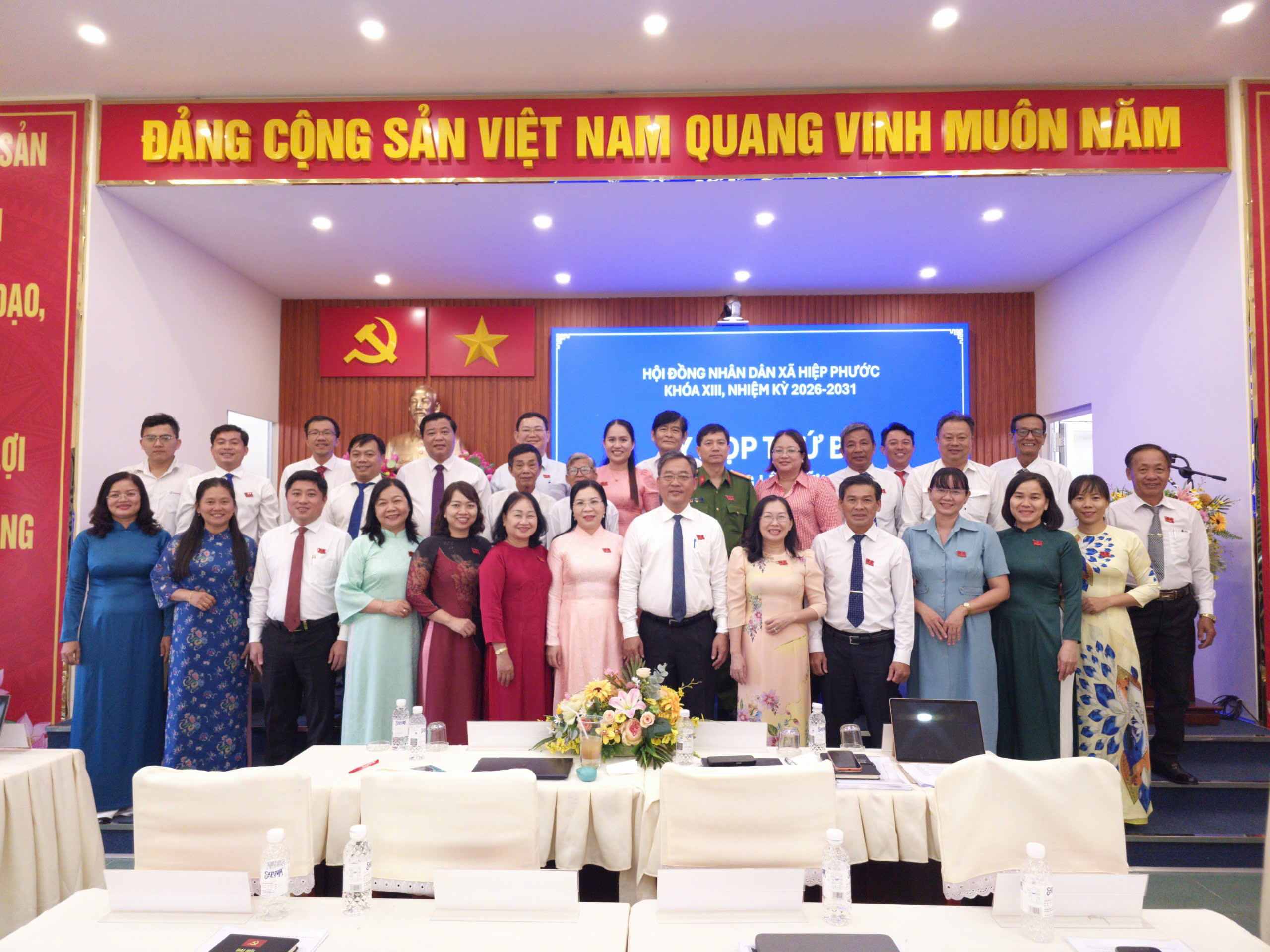 HỘI ĐỒNG NHÂN DÂN XÃ HIỆP PHƯỚC KHÓA XIII, NHIỆM KỲ 2026-2031
